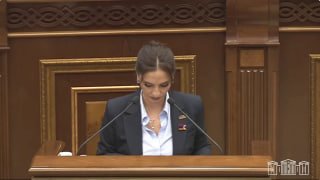 Арега Овсепян уклонилась от ответа о пражском заявлении на заседании в НС