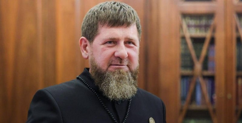 Изображение Рамзана Кадырова, лидера на выборах в Чечне
