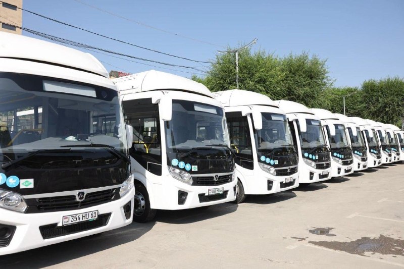 В Араратской области запускают 87 новых автобусов на едином маршруте