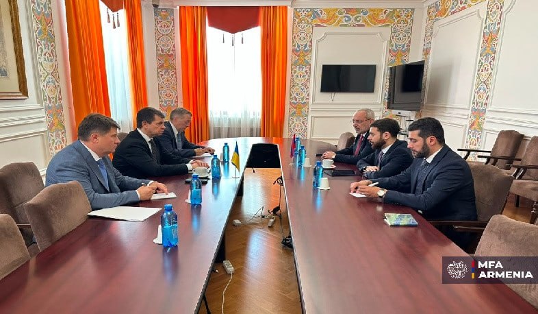 Армения и Украина обсудили сотрудничество в Киеве: встретились замминистры