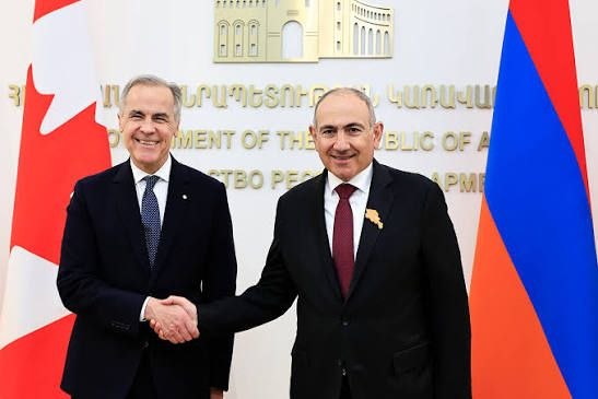 Премьер Канады Марк Карни поздравил Никола Пашиняна с победой на выборах в Армении