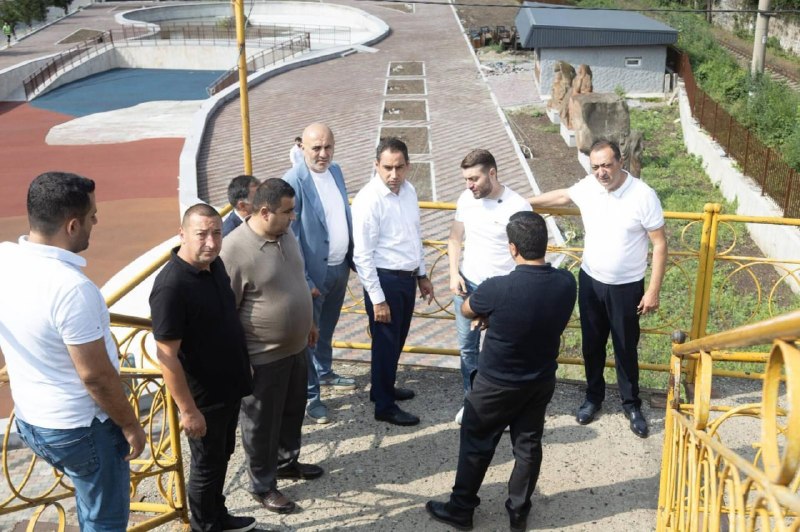 Министр Худатян посетил Алаверди: ремонт улиц и новый павильон на рыночной площади