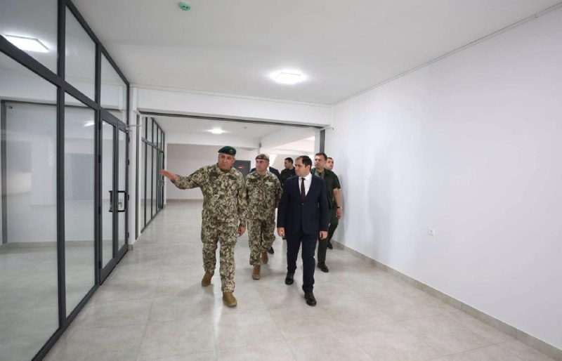 В Алаверди открыли новый корпус штаба учебного центра Минобороны