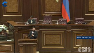 В Алаверди депутат назвал причину ухода оппозиции из парламента при голосовании закона о взятках